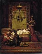 unknow artist Arab or Arabic people and life. Orientalism oil paintings 567 painting